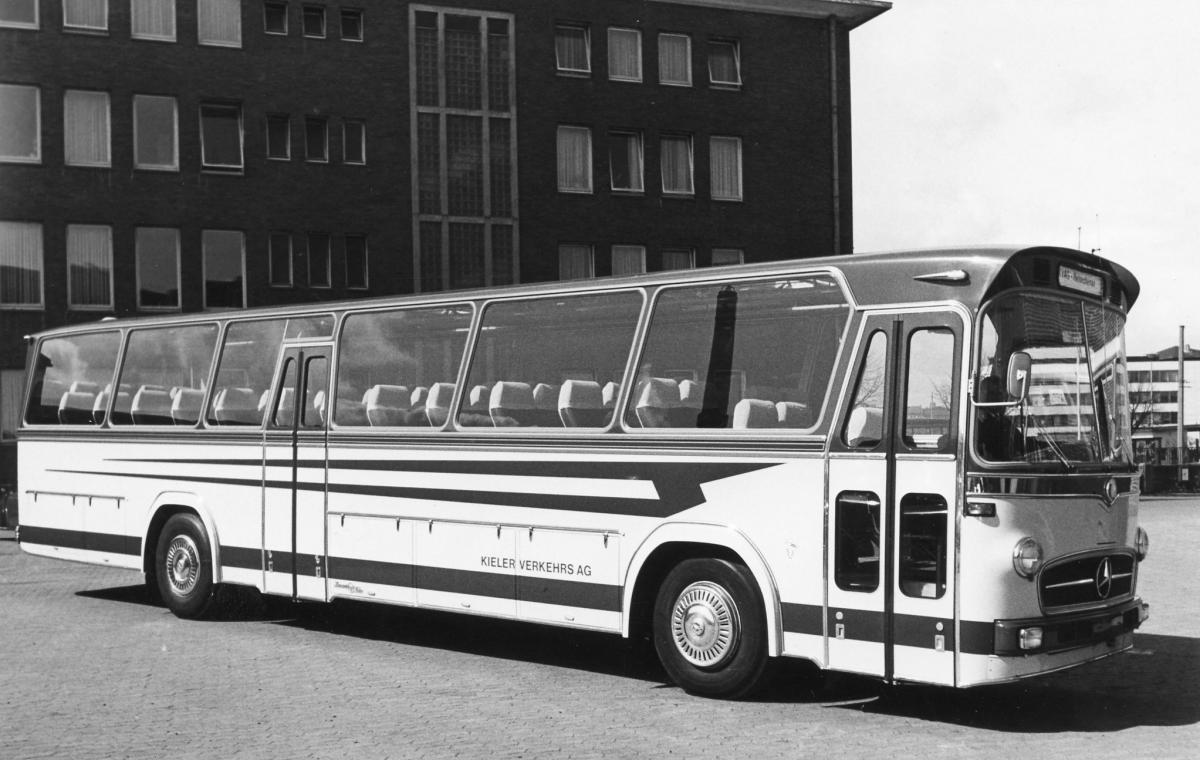 So sahen 1968die Busse der Kieler Verkehrs AG aus. - Foto: KVAG