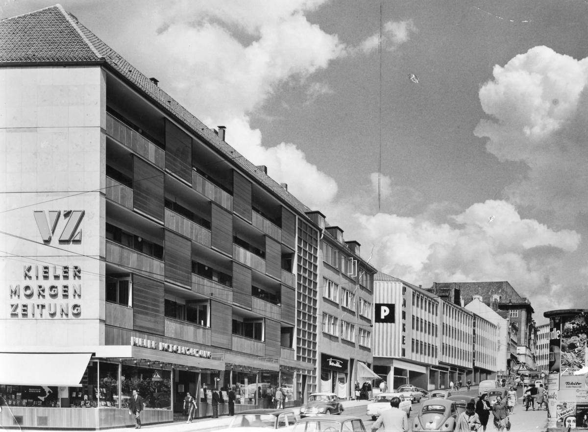 Die Bergstraße in Kiel anno 1968 - Foto: Stadtarchiv Kiel