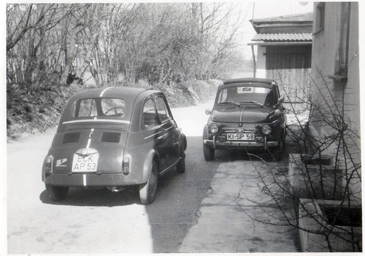 Des Deutschen liebstes Auto 1968: Der Fiat 500 - Foto: privat/hfr