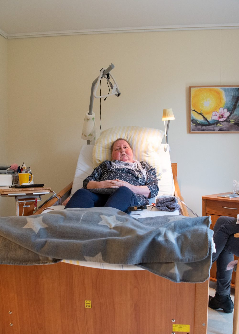 Hospiz Hospizbewohnerin Anja Schmidt