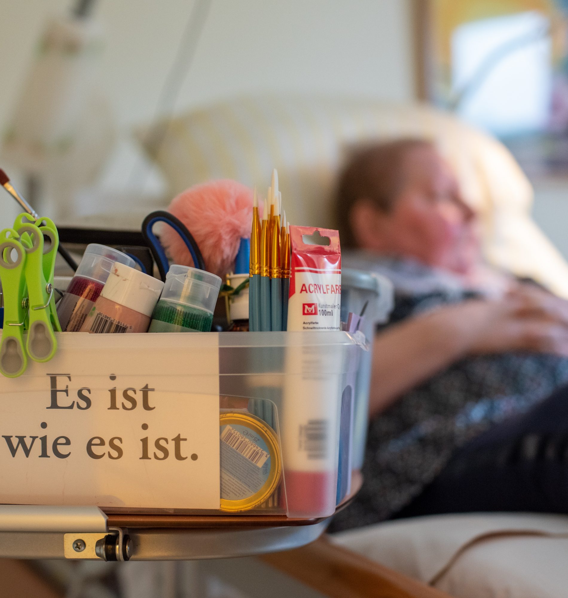 Hospiz Hospizbewohnerin Anja Schmidt